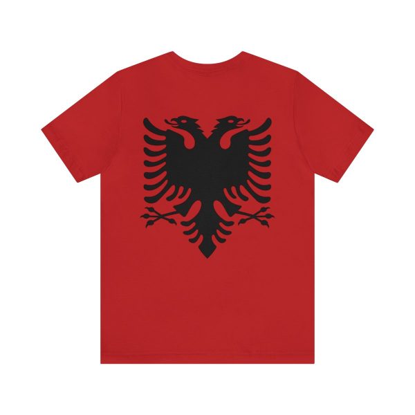 Albanian Eagle Unisex Jersey Short Sleeve Tee - Image 2