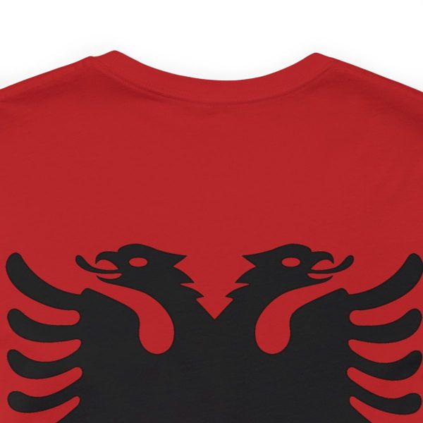 Albanian Eagle Unisex Jersey Short Sleeve Tee - Image 4