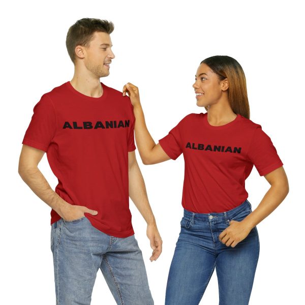 Albanian Eagle Unisex Jersey Short Sleeve Tee - Image 3
