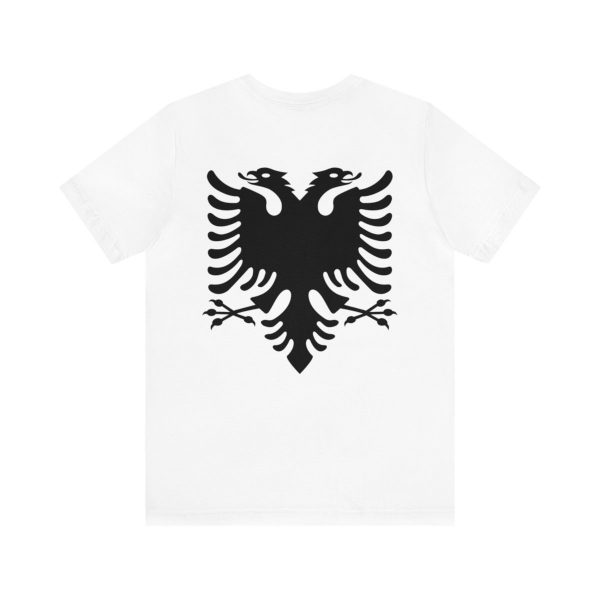 Albanian Eagle Unisex Jersey Short Sleeve Tee - Image 6