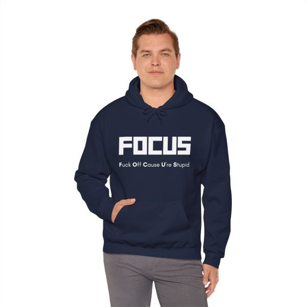FOCUS Unisex Hoodie - Bold Statement - Image 126