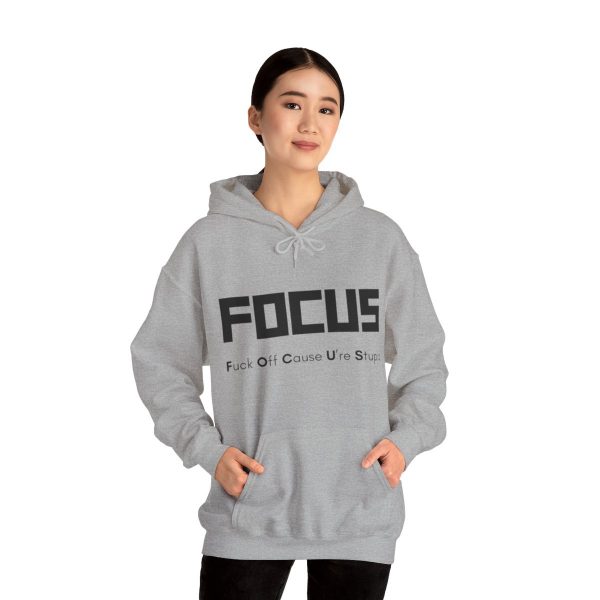 FOCUS Unisex Hoodie - Bold Statement - Image 45