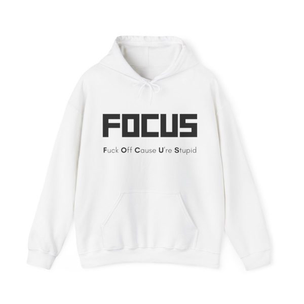 FOCUS Unisex Hoodie - Bold Statement