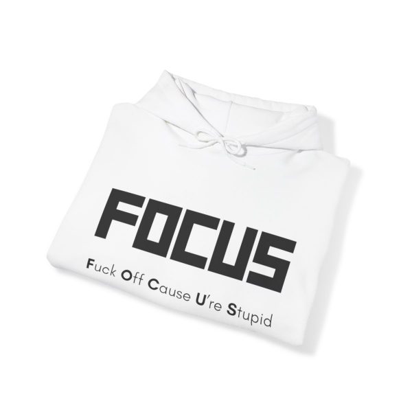FOCUS Unisex Hoodie - Bold Statement - Image 4