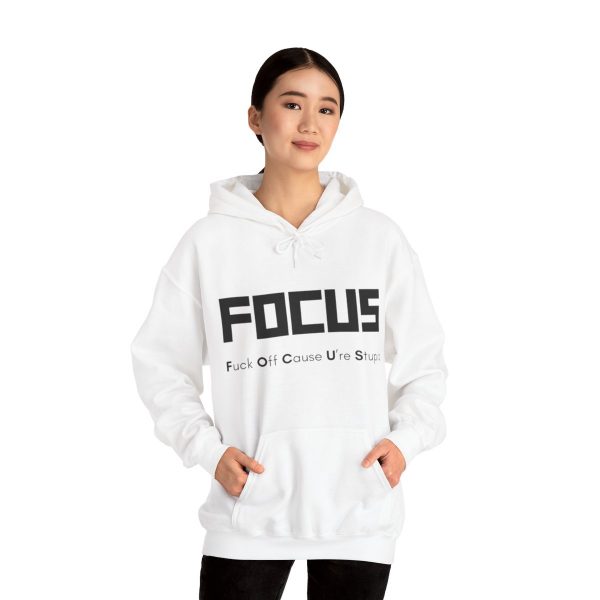 FOCUS Unisex Hoodie - Bold Statement - Image 6