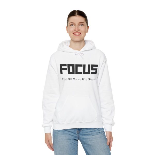 FOCUS Unisex Hoodie - Bold Statement - Image 8