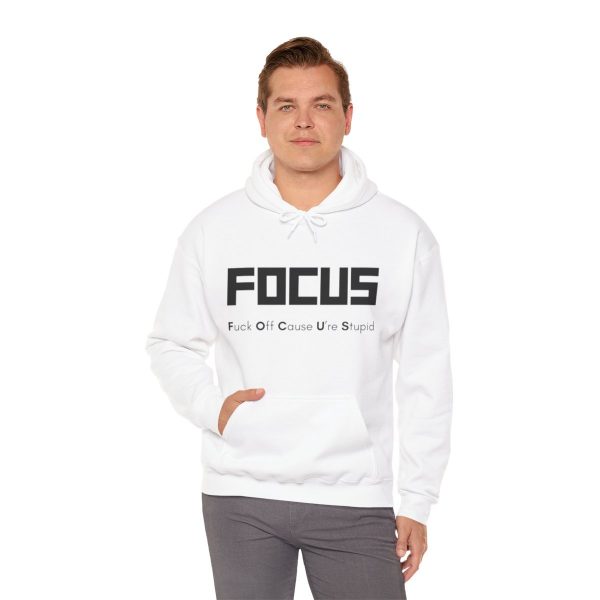 FOCUS Unisex Hoodie - Bold Statement - Image 9