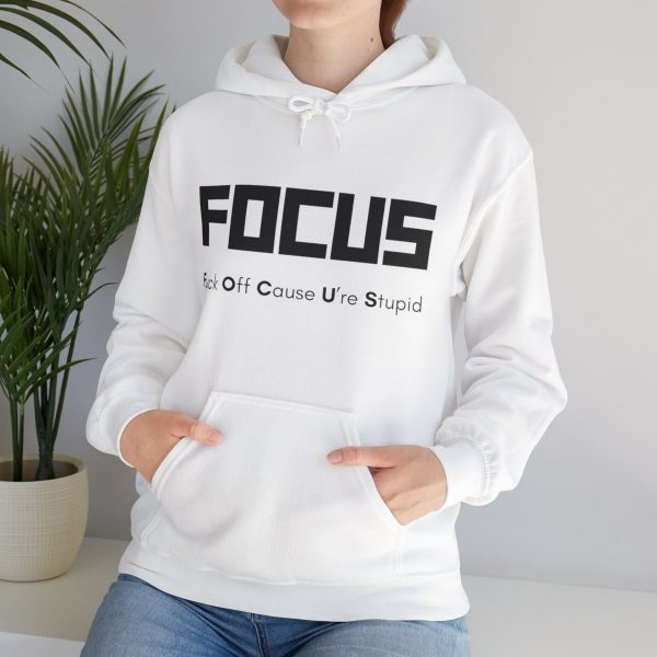 FOCUS Unisex Hoodie - Bold Statement - Image 13