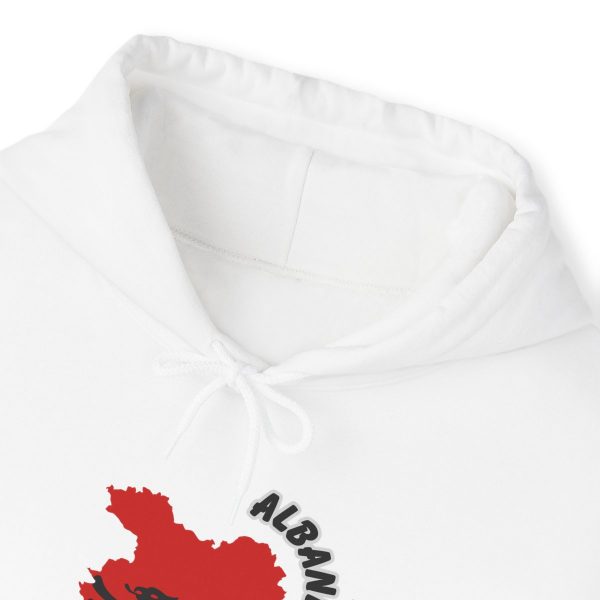 Albanian Map and Eagle Unisex Heavy Blend™ Hooded Sweatshirt - Image 5