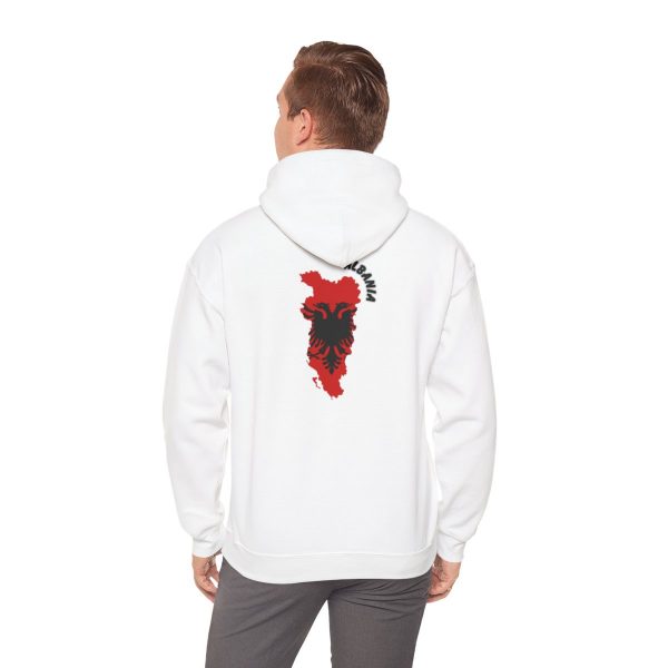 Albanian Map and Eagle Unisex Heavy Blend™ Hooded Sweatshirt - Image 9