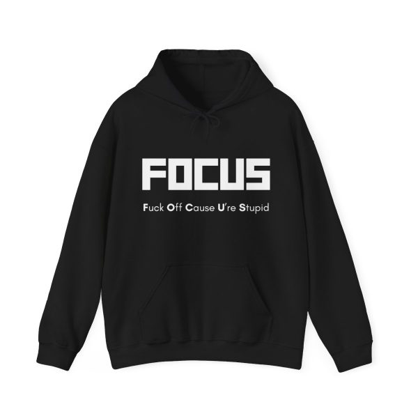 FOCUS Unisex Hoodie - Bold Statement - Image 14