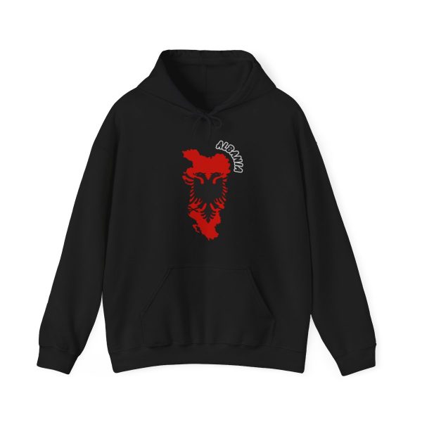 Albanian Map and Eagle Unisex Heavy Blend™ Hooded Sweatshirt - Image 11