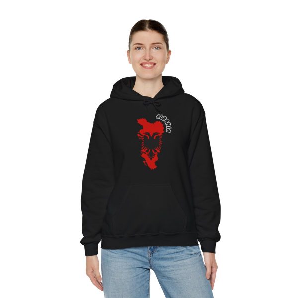 Albanian Map and Eagle Unisex Heavy Blend™ Hooded Sweatshirt - Image 15