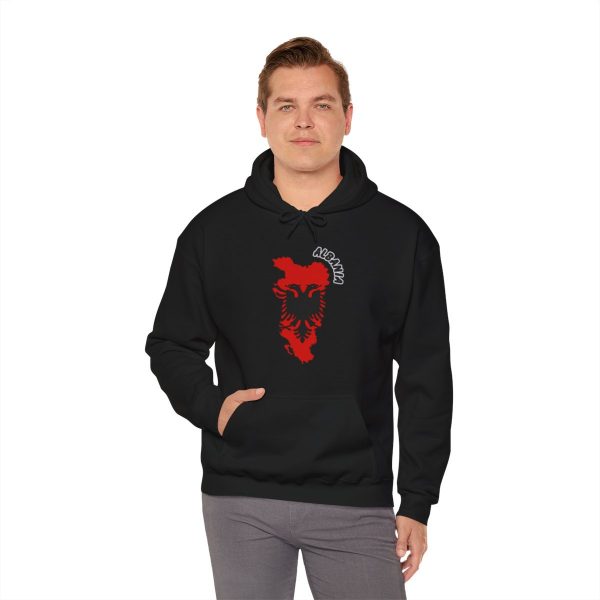 Albanian Map and Eagle Unisex Heavy Blend™ Hooded Sweatshirt - Image 16