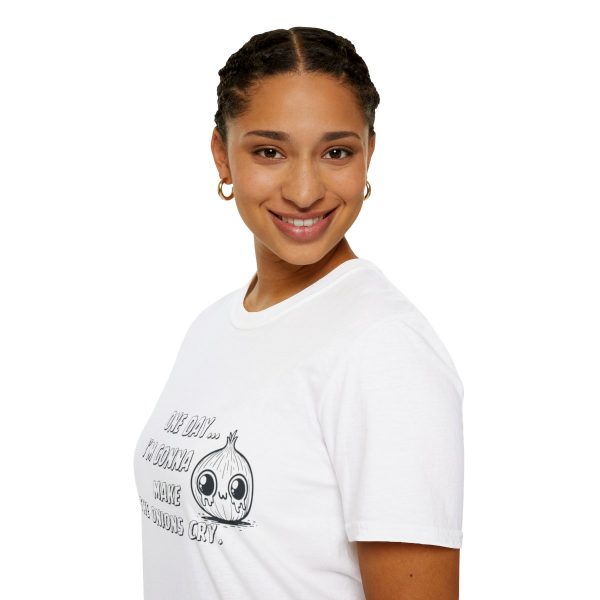 One Day I'm Gonna Make The Onions Cry - Unisex Soft-Style Tee with a Humorous Twist - Image 9