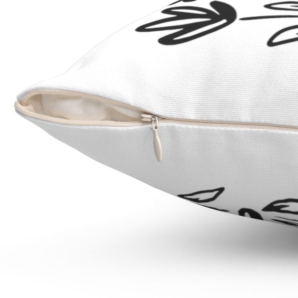 You Give Me Butterflies - Spun Polyester Square Pillow - Perfect Valentine's Day Gift - Image 9