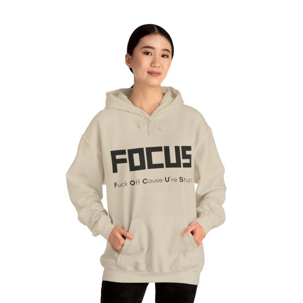 FOCUS Unisex Hoodie - Bold Statement - Image 32
