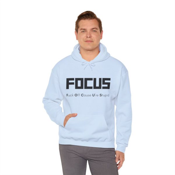 FOCUS Unisex Hoodie - Bold Statement - Image 100