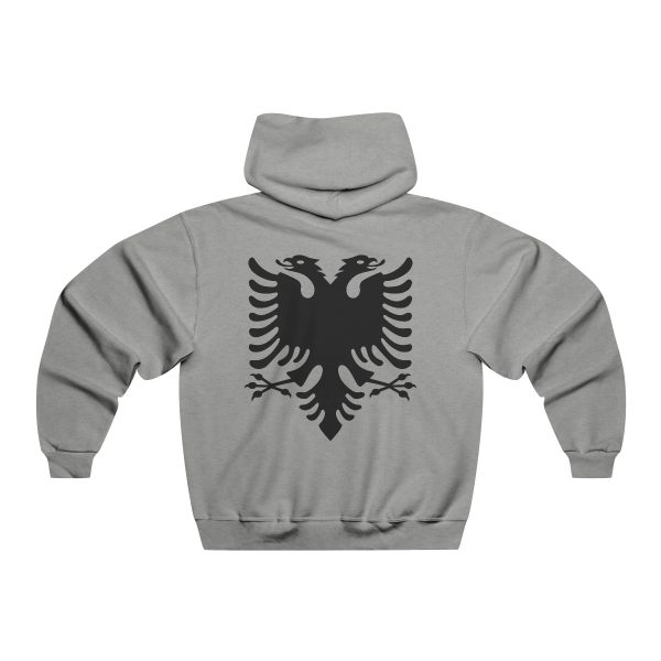 Albanian Eagle Men's Hoodie - Image 3