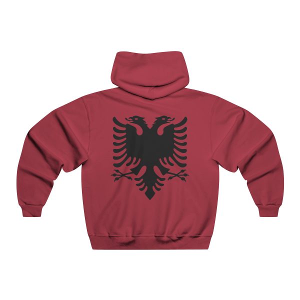 Albanian Eagle Men's Hoodie - Image 5