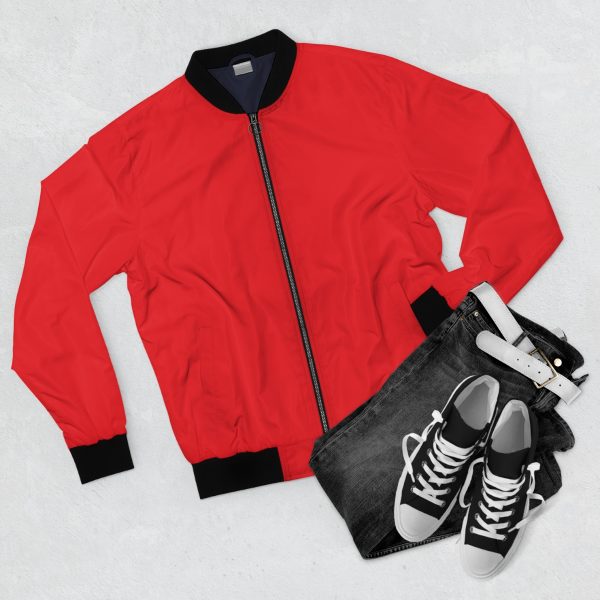 Drake Inspired Albanian Men's Bomber Jacket (AOP) - Image 4