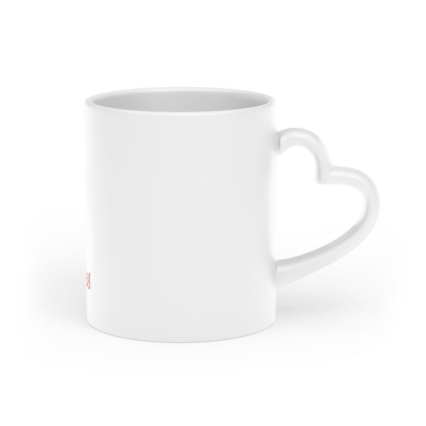 Valentine's Day Heart-Shaped Mug for lovers, You Give Me Butterflies - Image 4