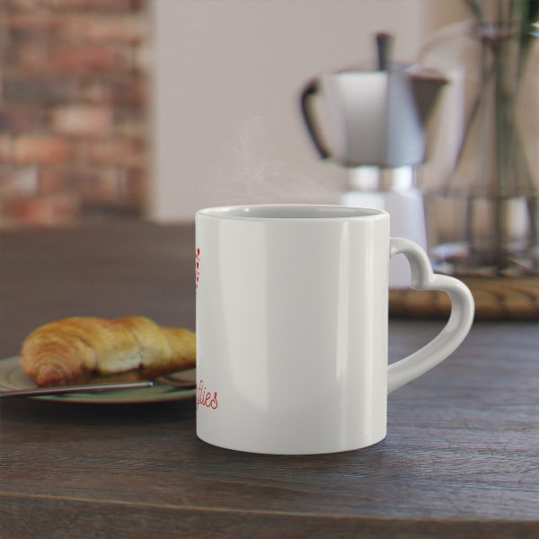 Valentine's Day Heart-Shaped Mug for lovers, You Give Me Butterflies - Image 6
