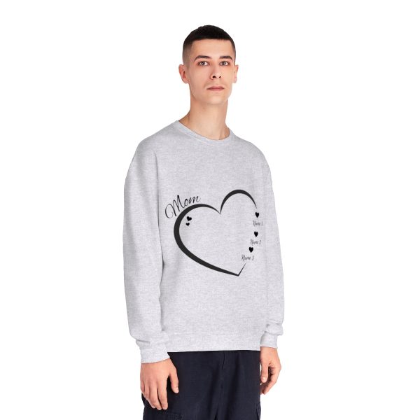 Custom 'Mom' Heart Sweatshirt - Personalized with Your Children's Names - Image 19