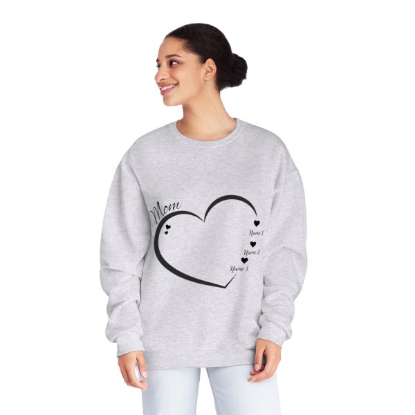 Custom 'Mom' Heart Sweatshirt - Personalized with Your Children's Names - Image 20