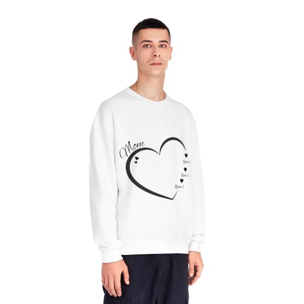 Custom 'Mom' Heart Sweatshirt - Personalized with Your Children's Names - Image 7