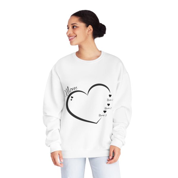 Custom 'Mom' Heart Sweatshirt - Personalized with Your Children's Names - Image 8