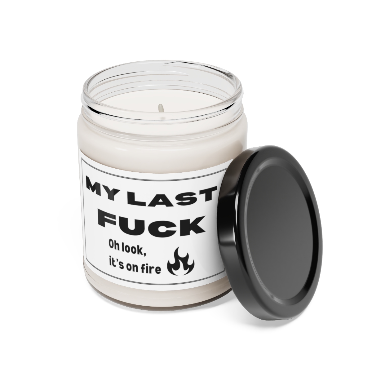 Funny Message – Scented Soy Candle, 9oz