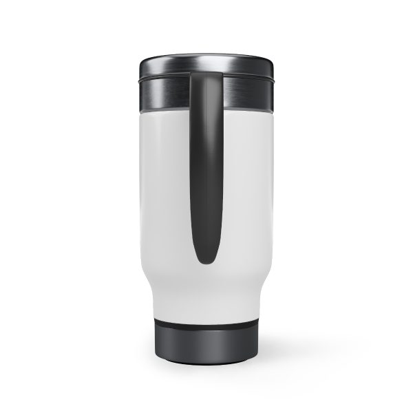 Funny Italian Stainless Steel Travel Mug with Handle, 14oz - Image 2