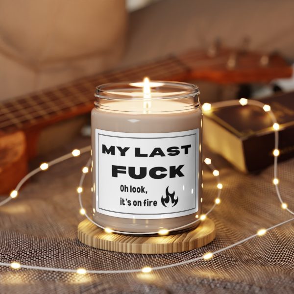 Funny Message - Scented Soy Candle, 9oz - Image 8