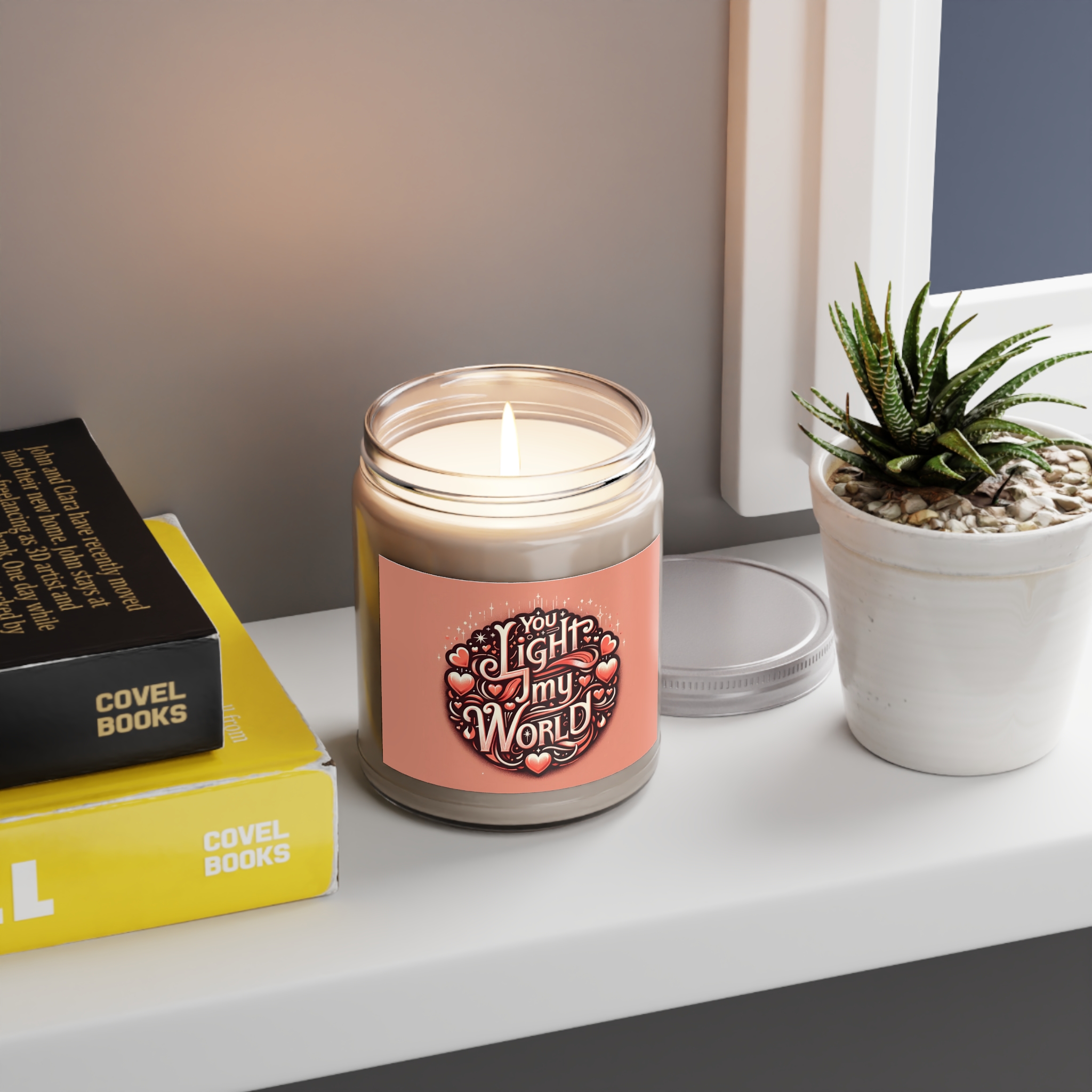 You Light My World – Valentine’s Day Scented Candles, 9oz