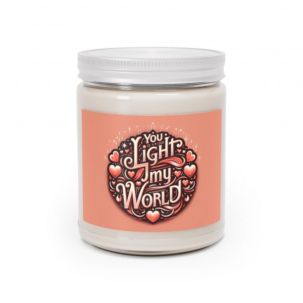 You Light My World - Valentine's Day Scented Candles, 9oz