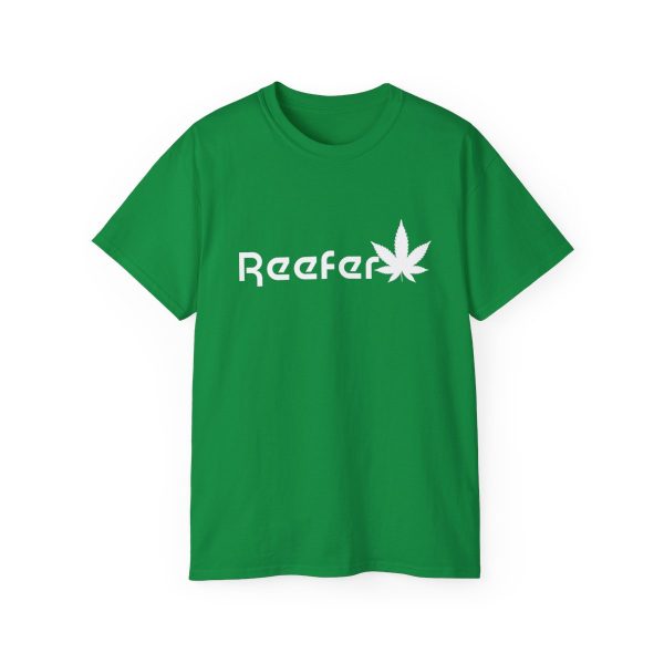 Reefer Revival - Classic Unisex Cotton Tee with Iconic Leaf Design - Image 67