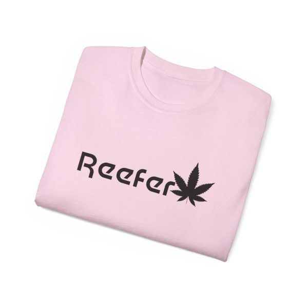 Reefer Revival - Classic Unisex Cotton Tee with Iconic Leaf Design - Image 114