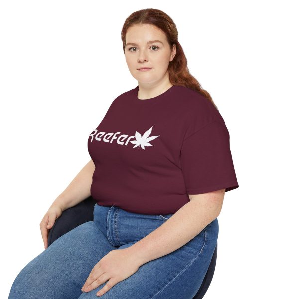 Reefer Revival - Classic Unisex Cotton Tee with Iconic Leaf Design - Image 66