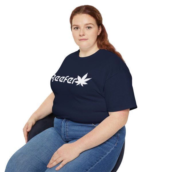 Reefer Revival - Classic Unisex Cotton Tee with Iconic Leaf Design - Image 99
