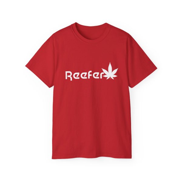 Reefer Revival - Classic Unisex Cotton Tee with Iconic Leaf Design - Image 122