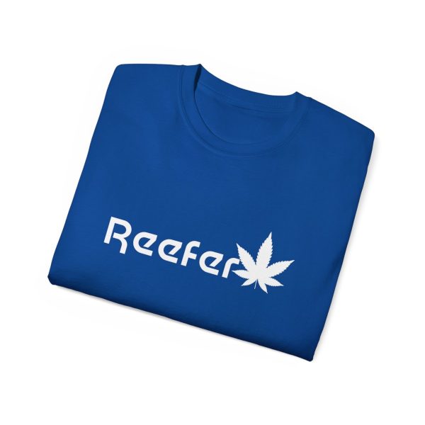 Reefer Revival - Classic Unisex Cotton Tee with Iconic Leaf Design - Image 81