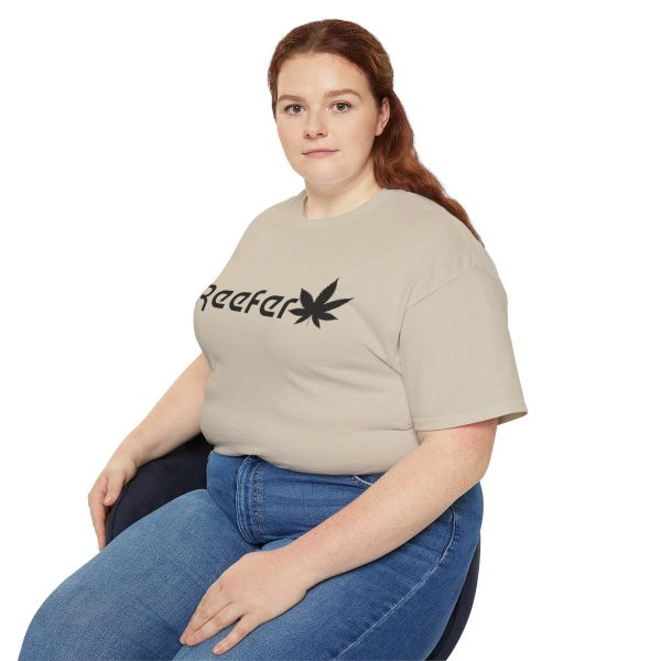 Reefer Revival - Classic Unisex Cotton Tee with Iconic Leaf Design - Image 33