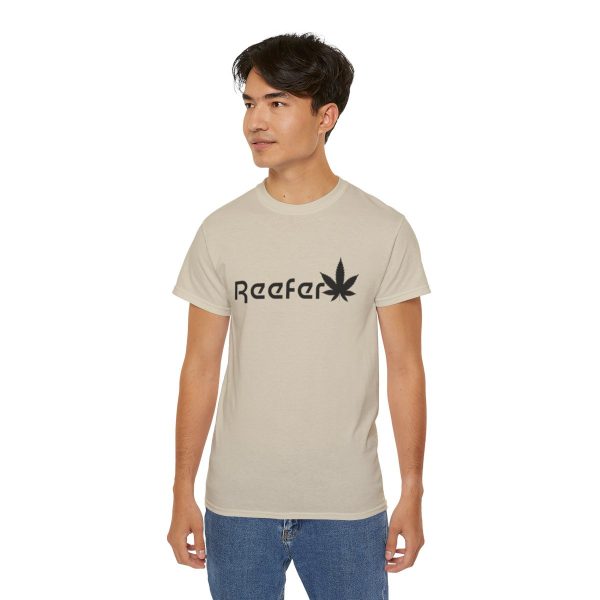 Reefer Revival - Classic Unisex Cotton Tee with Iconic Leaf Design - Image 29