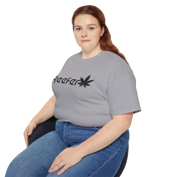 Reefer Revival - Classic Unisex Cotton Tee with Iconic Leaf Design - Image 44