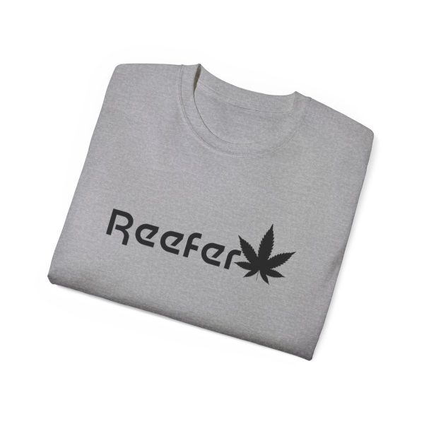 Reefer Revival - Classic Unisex Cotton Tee with Iconic Leaf Design - Image 37