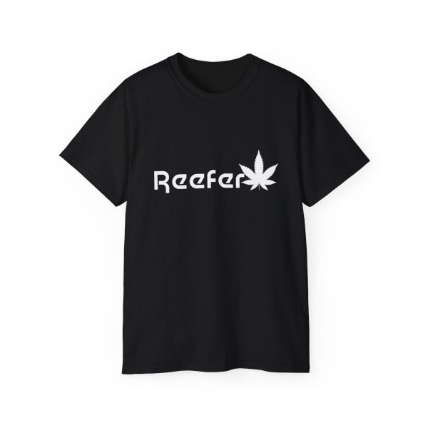 Reefer Revival - Classic Unisex Cotton Tee with Iconic Leaf Design