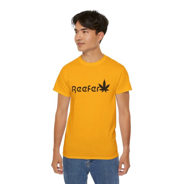 Reefer Revival - Classic Unisex Cotton Tee with Iconic Leaf Design - Image 51