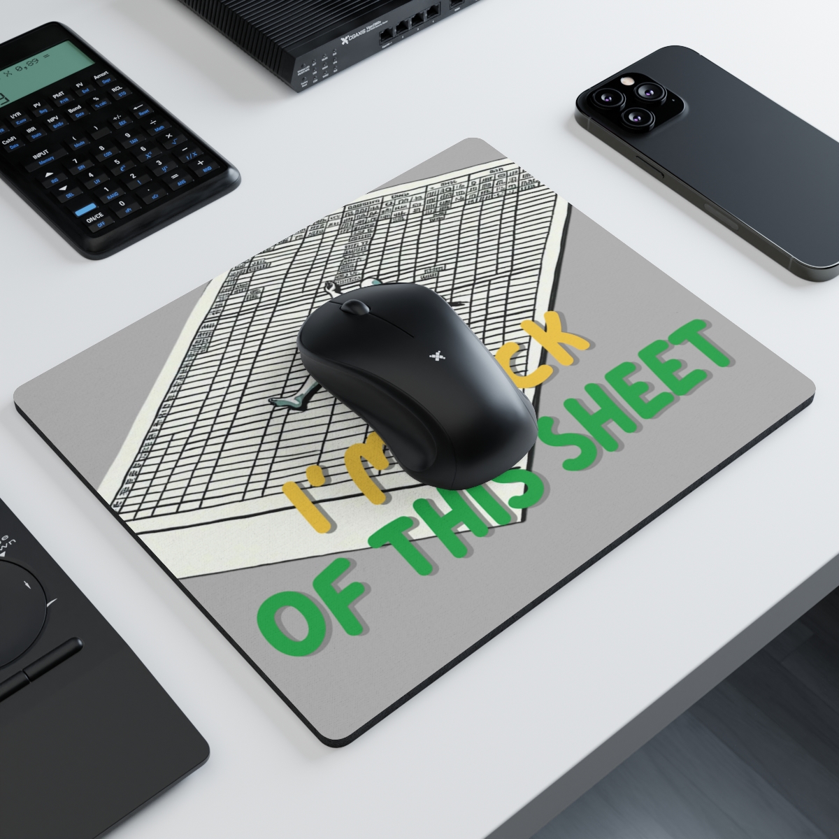 I’m Sick of this Sheet – Office funny Rectangular Mouse Pad